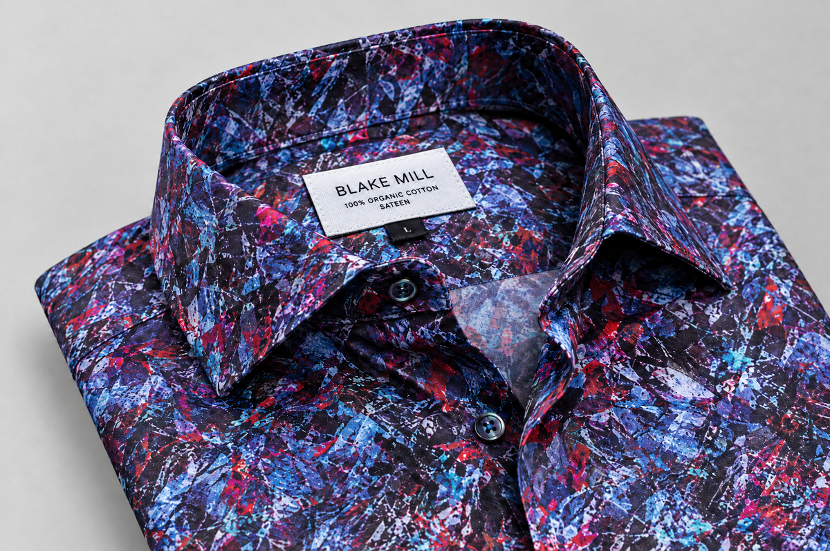 Granite shirt collar detail