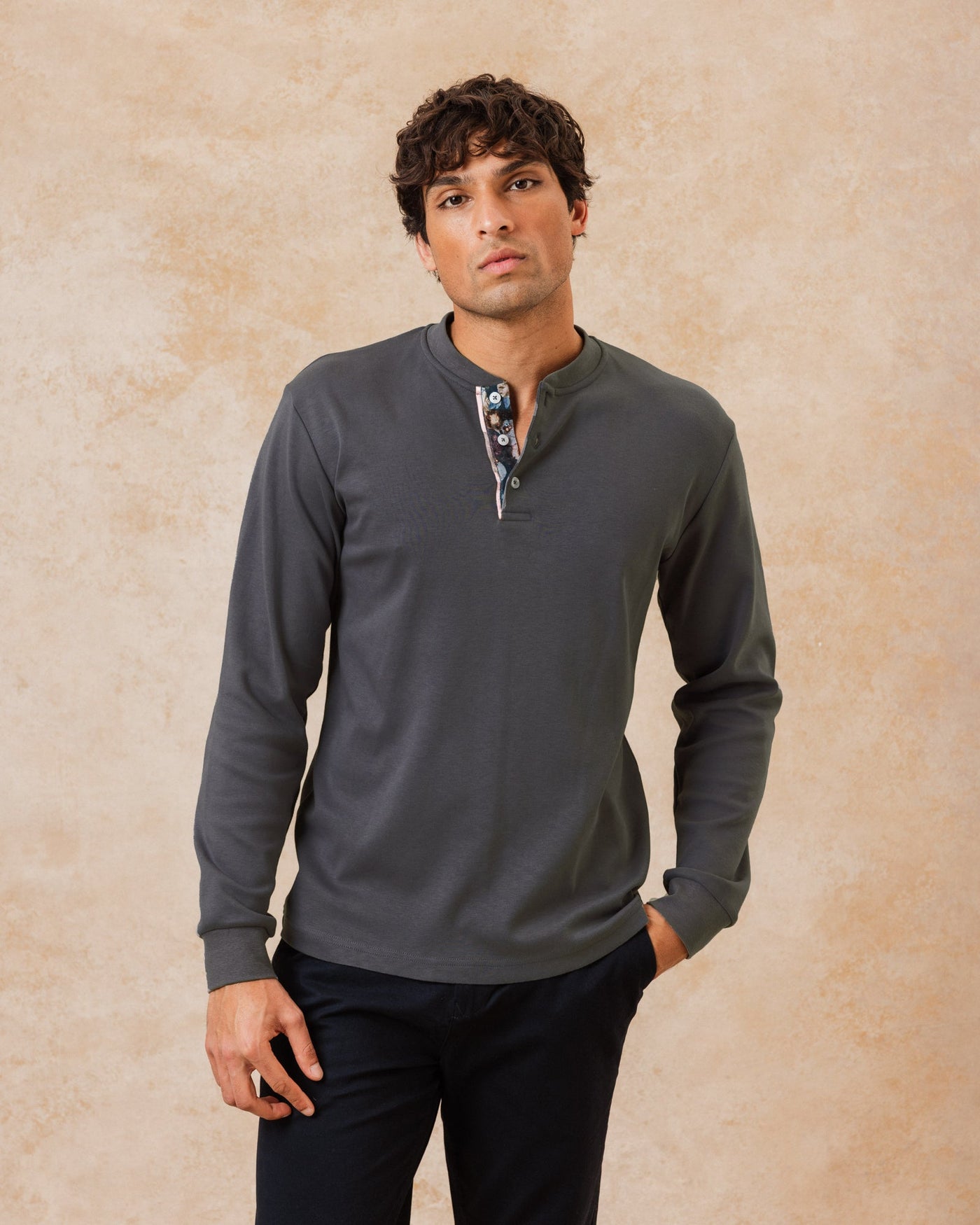 Gray Le Soleil Jersey Tee main image 0