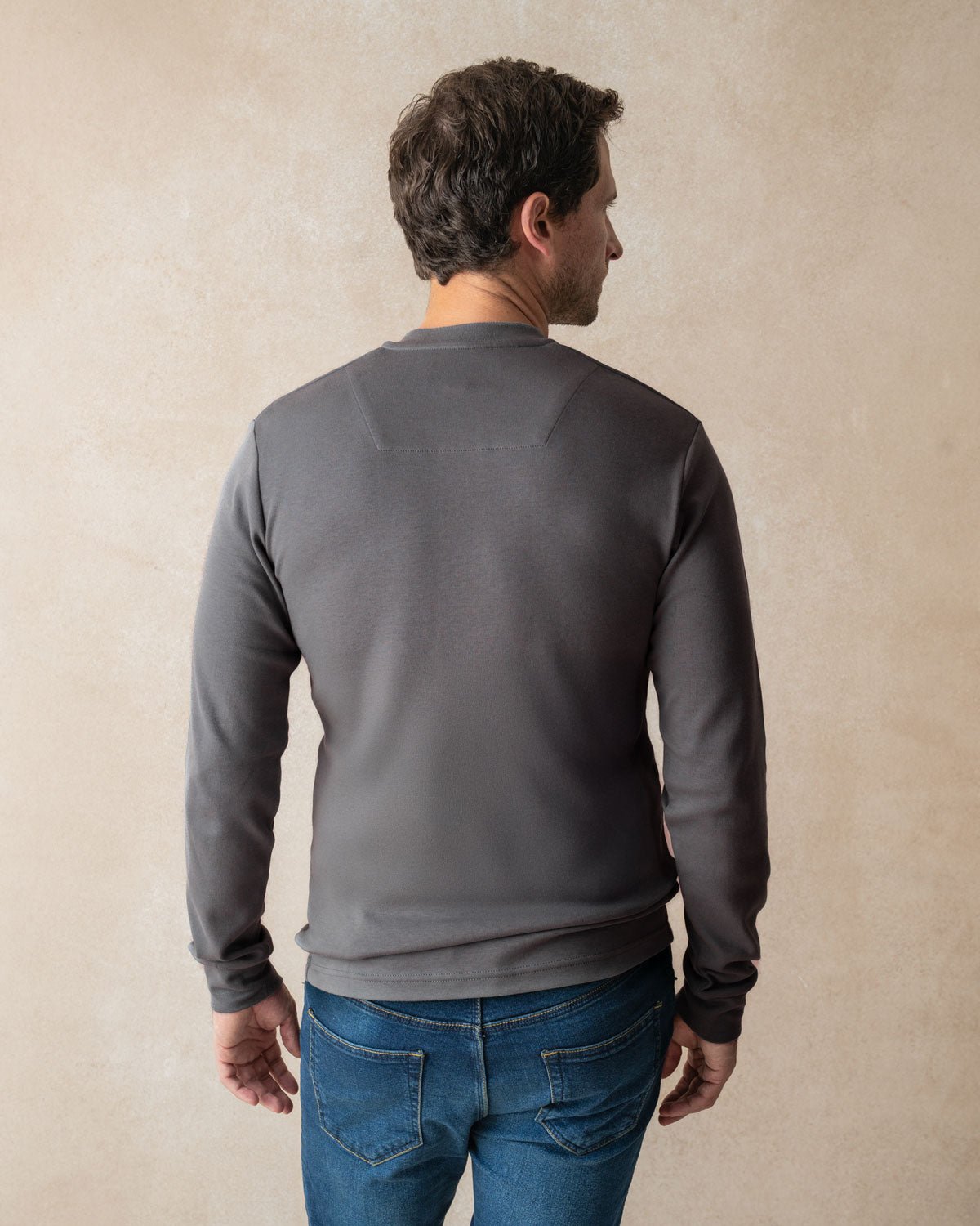 Grey Lux Jersey with Botanical Rebellion Accents - Blake Mill