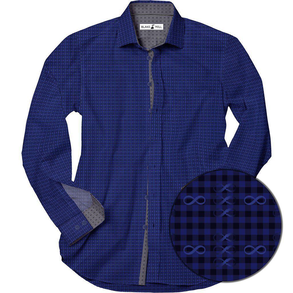 Infinity Blue Shirt - Blake Mill