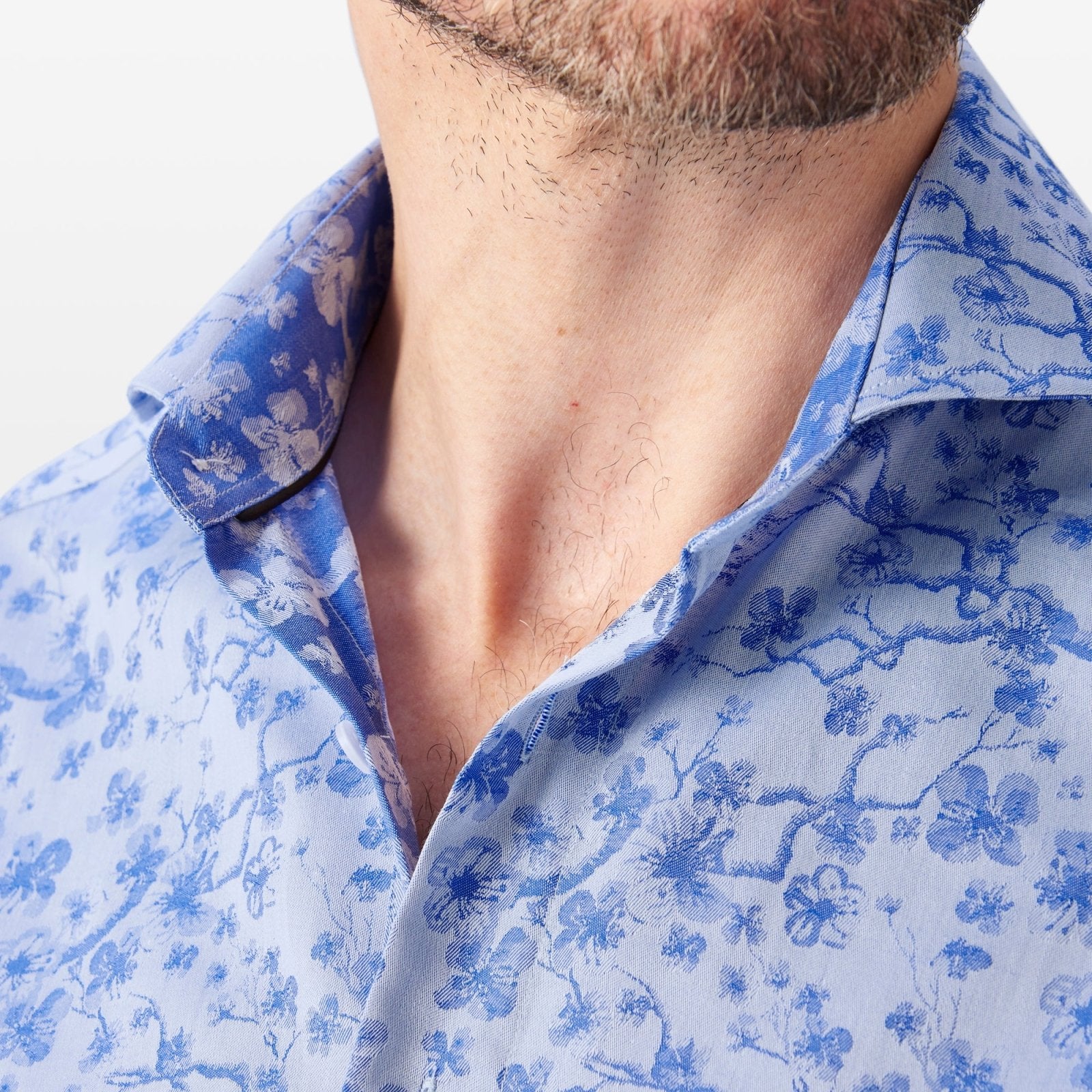 Jacquard Sakura Tree Shirt - Blake Mill