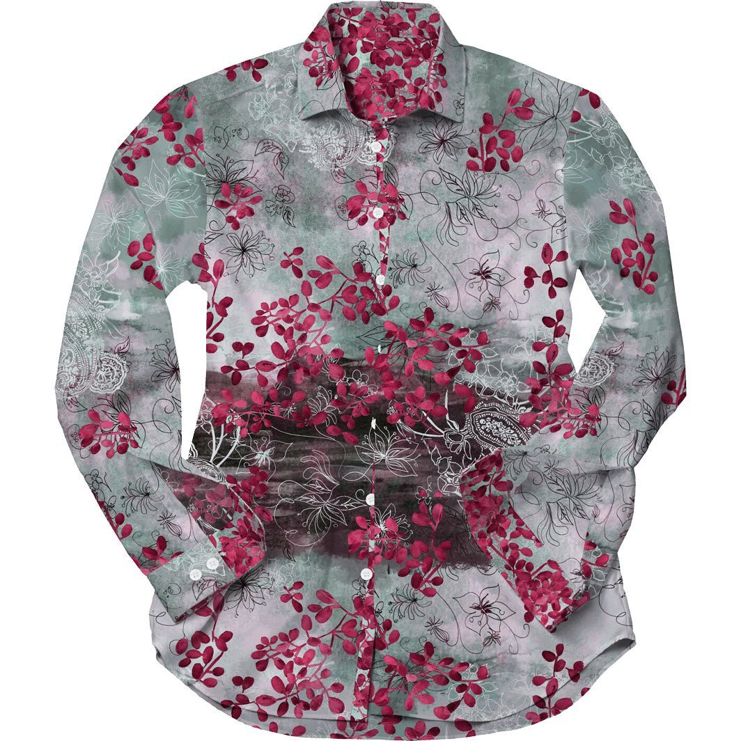 Japanese Flowers Shirt (Limited Edition) - Blake Mill