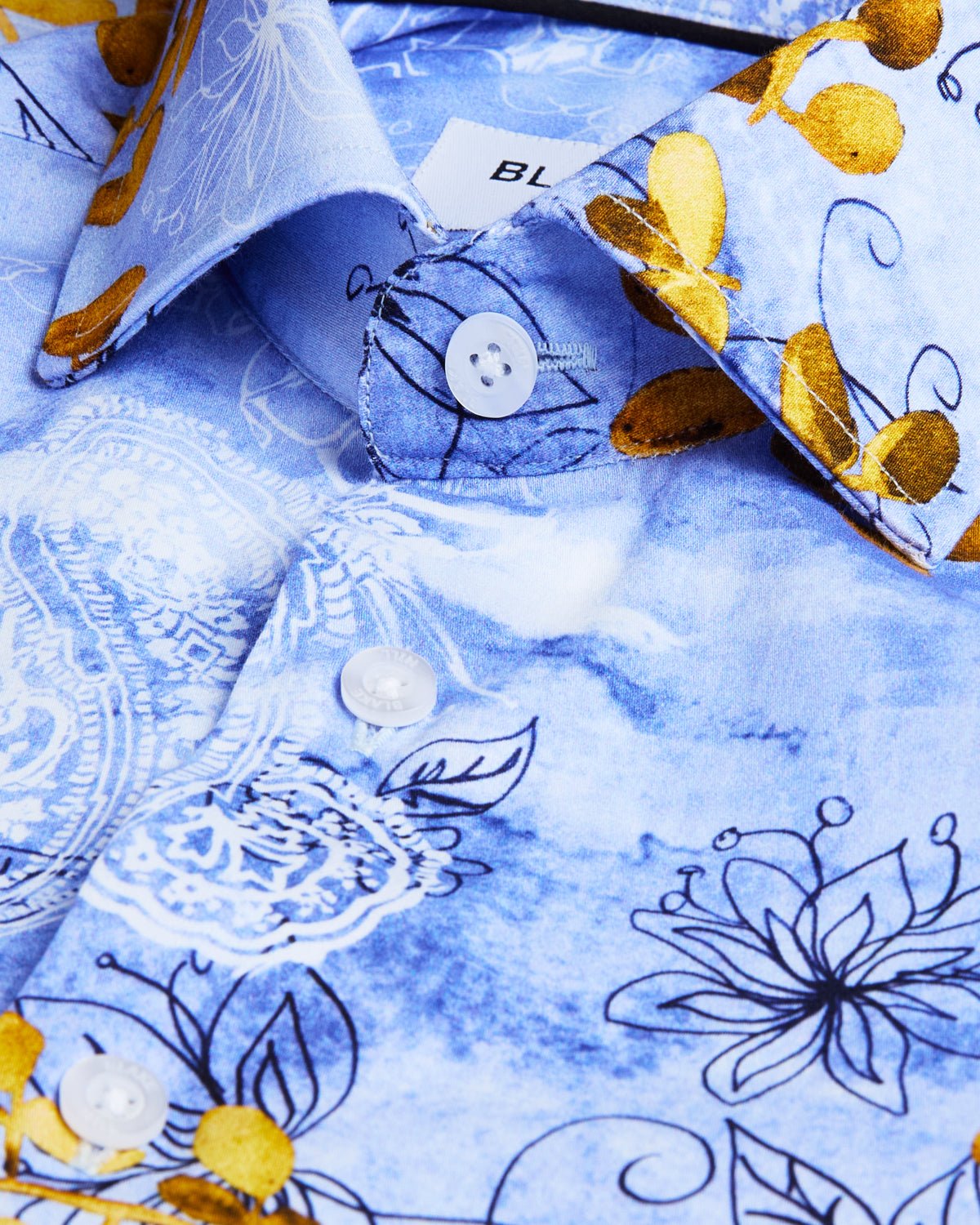 Japanese Flowers Shirt - Blake Mill