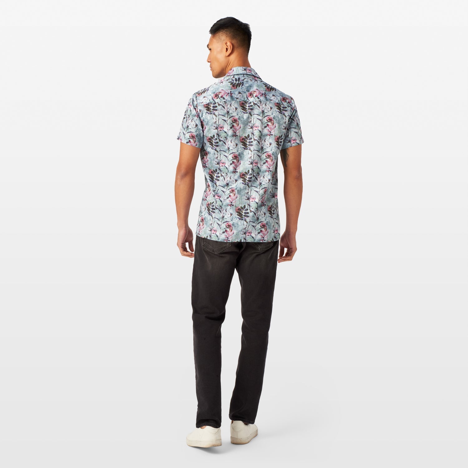 Japanese Garden Open Collar Shirt - Blake Mill