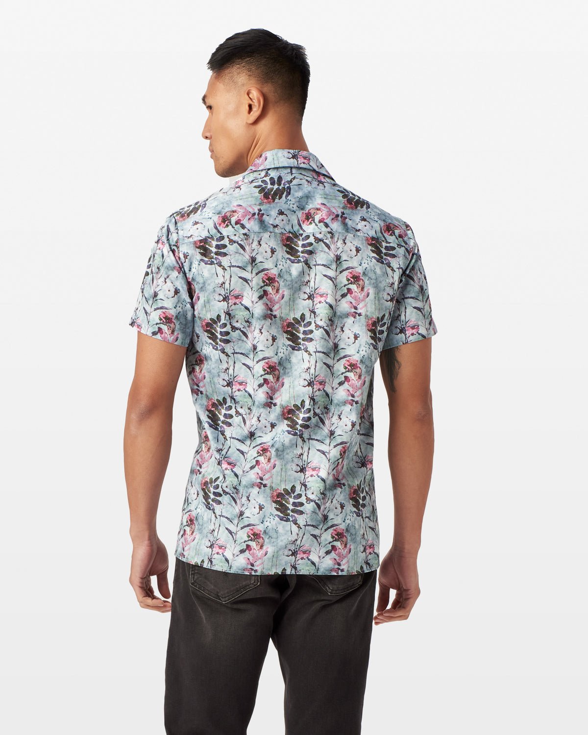 Japanese Garden Open Collar Shirt - Blake Mill