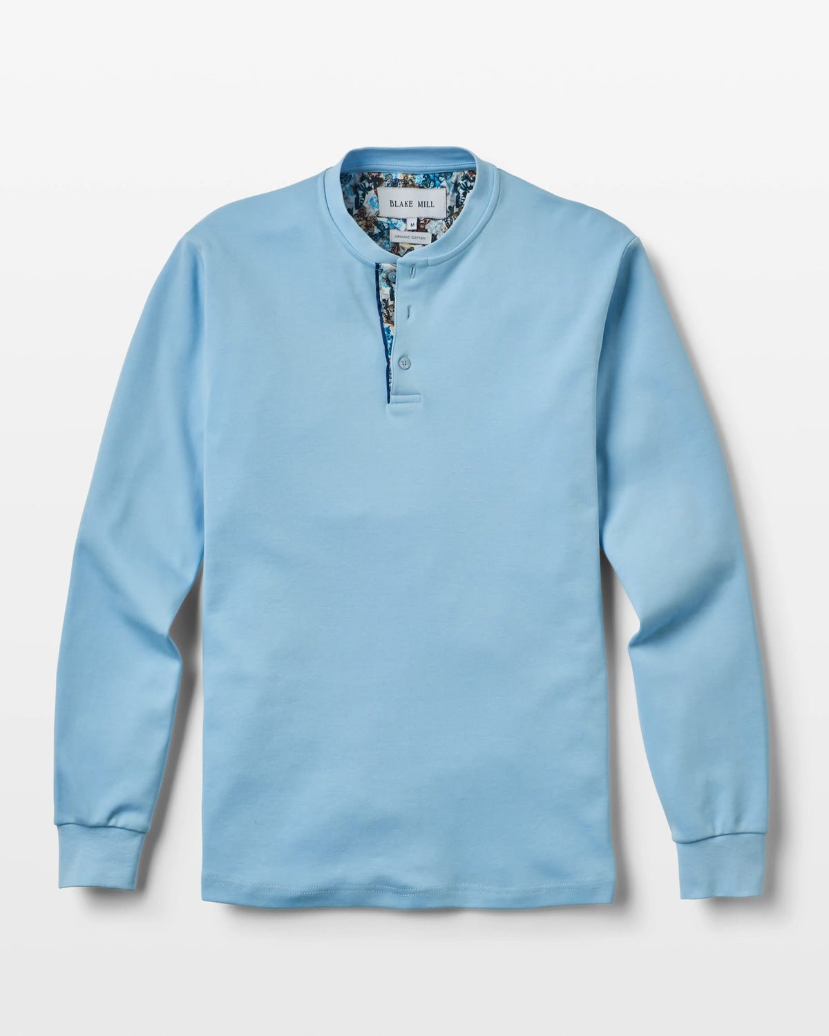 Light Blue Lux Jersey with Butterfly Accents - Blake Mill