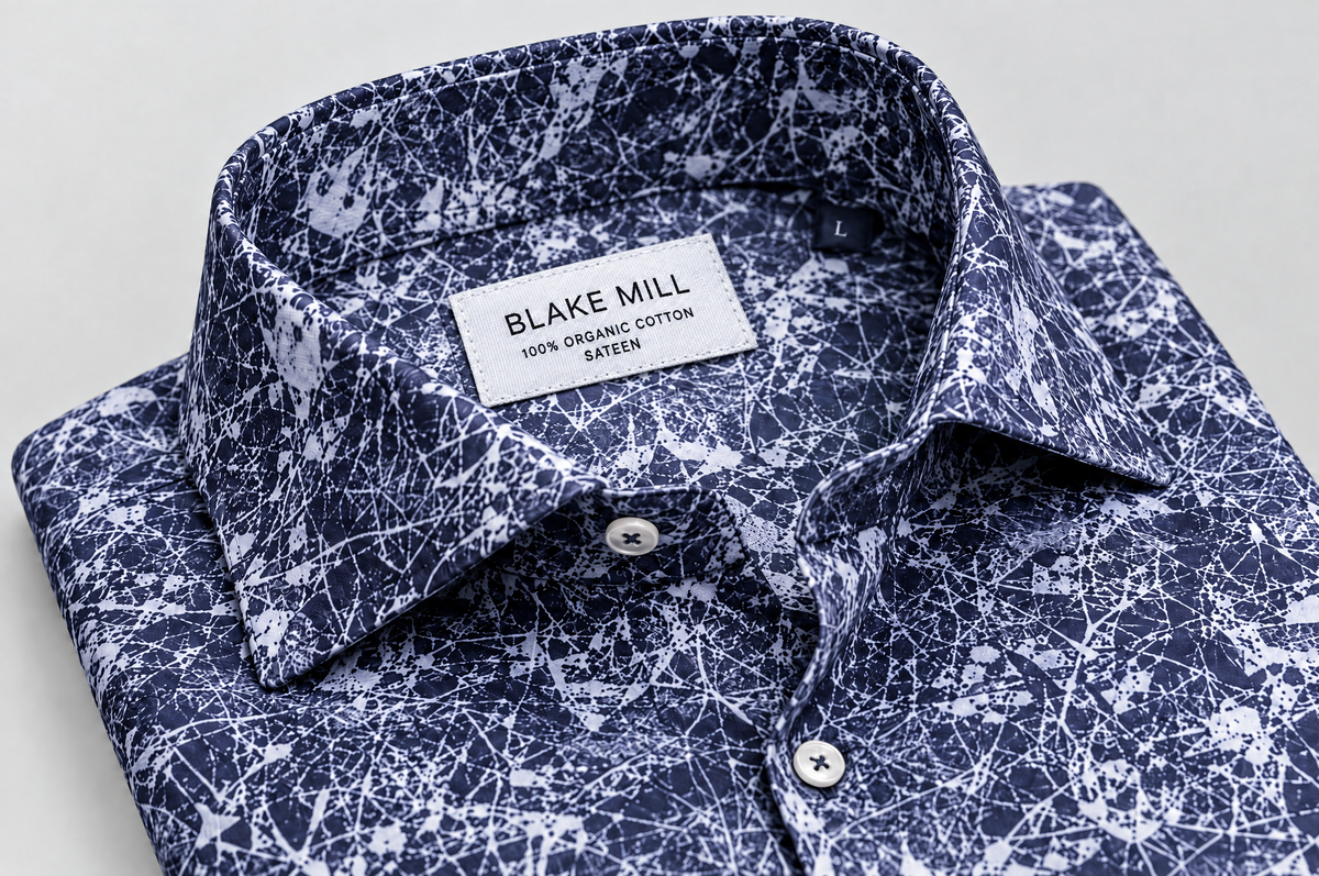 London shirt collar detail
