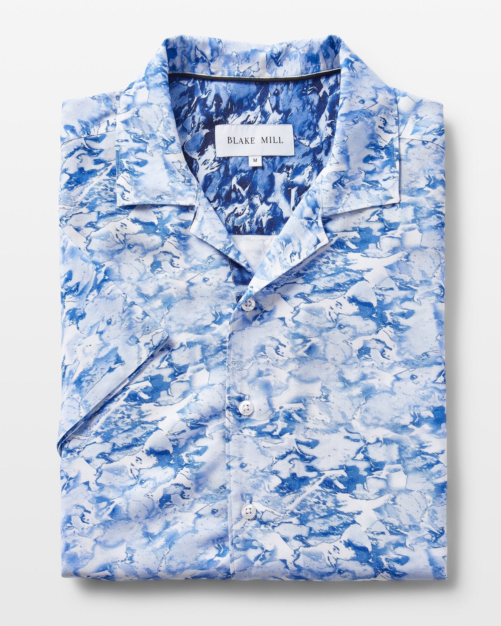 Looking Up Open Collar Shirt - Blake Mill