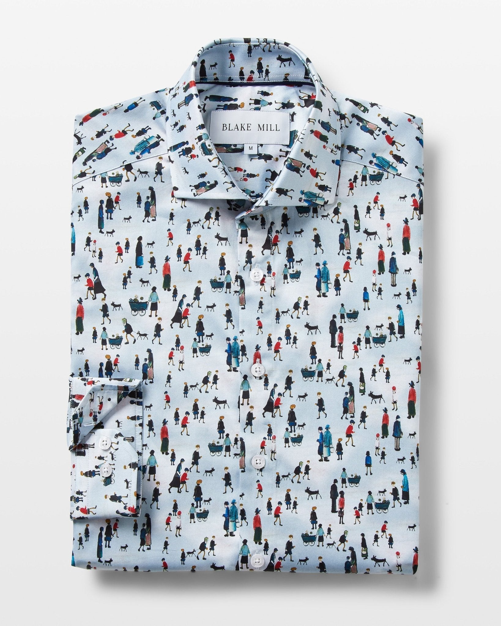 Lowry Blue Shirt - Blake Mill