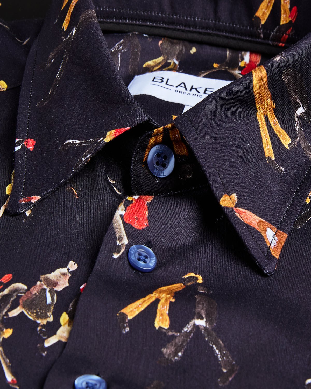 Lowry: Going to Work Shirt (Navy) - Blake Mill