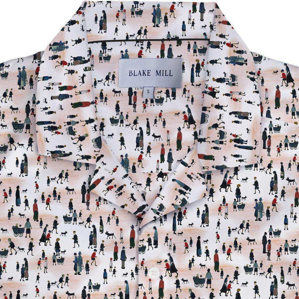 Lowry Open Collar Shirt - Blake Mill