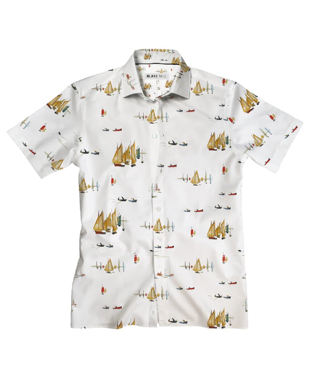 Lowry: Yachts Short Sleeve Shirt - Blake Mill