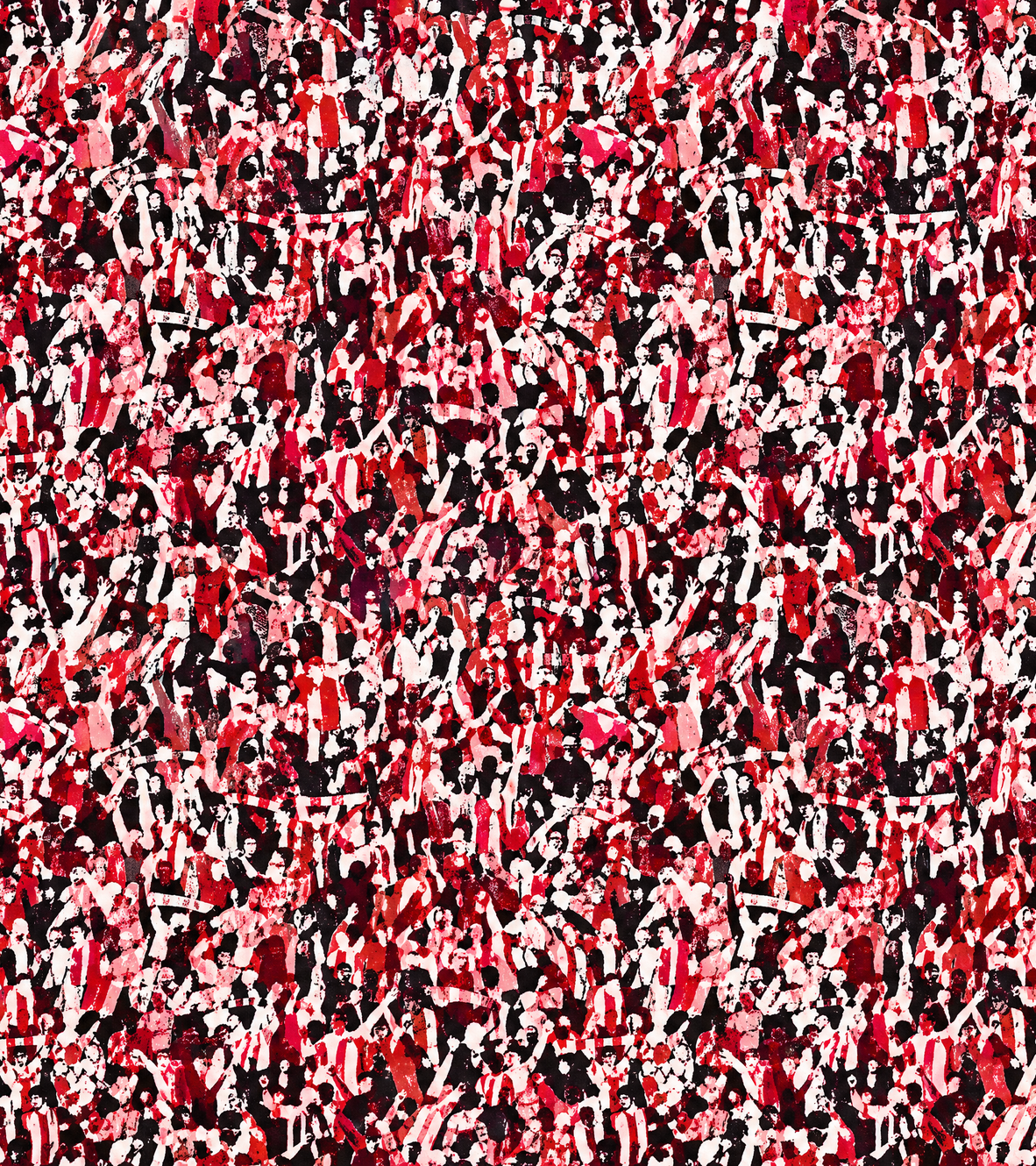 Matchday (Red) print design