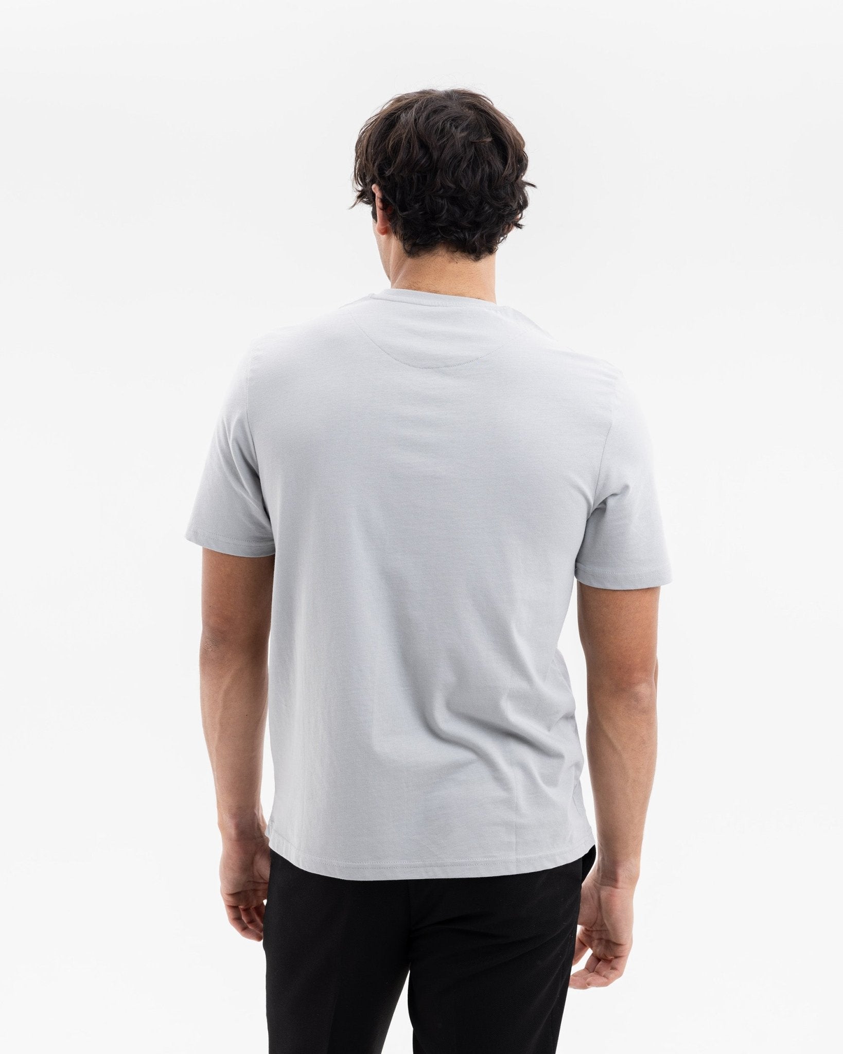 Mid Grey Organic Cotton T-Shirt - Blake Mill