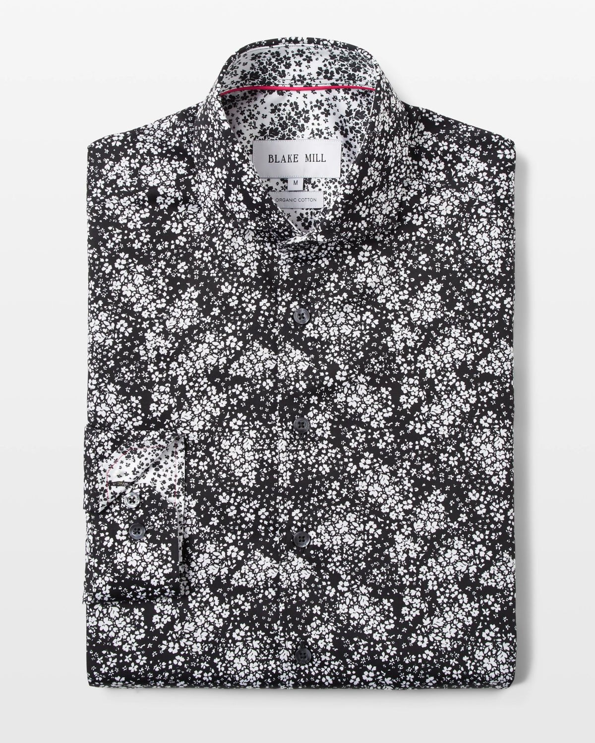 Monochrome Ditsy Shirt - Blake Mill