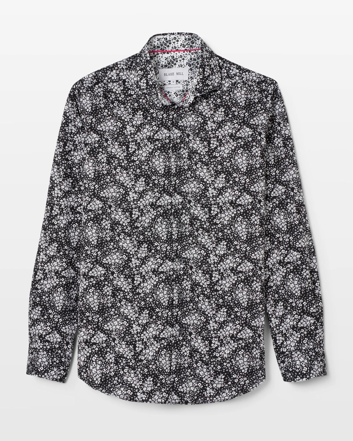 Monochrome Ditsy Shirt - Blake Mill