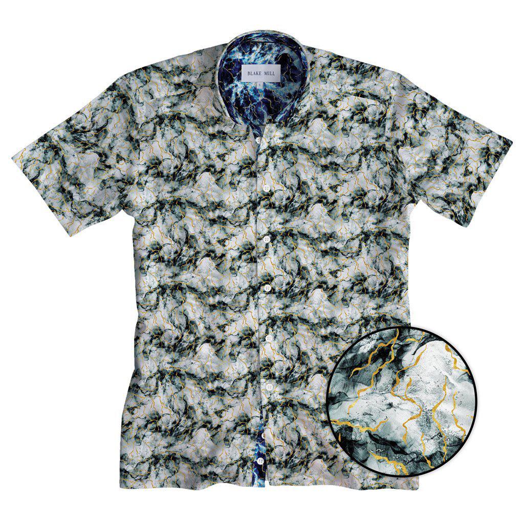 Morning Thunderstorm Short Sleeve Shirt - Blake Mill