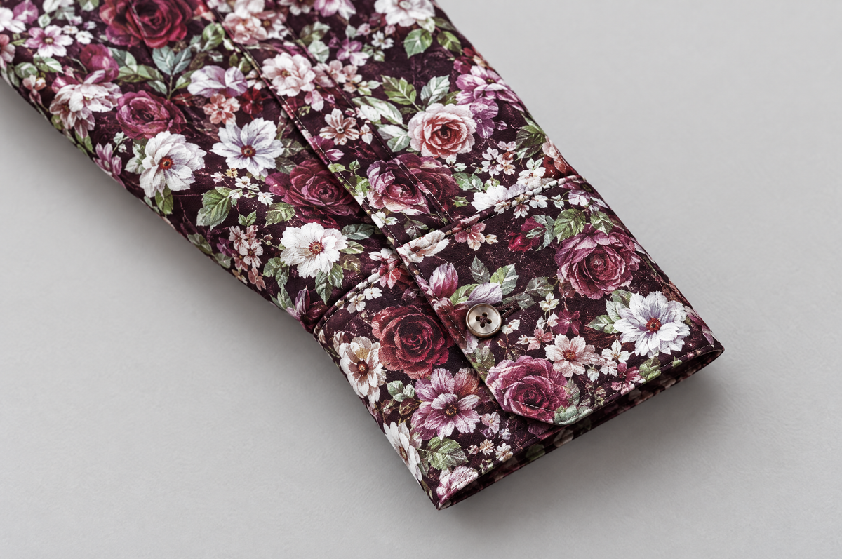 Name Of The Rose shirt cuff detail