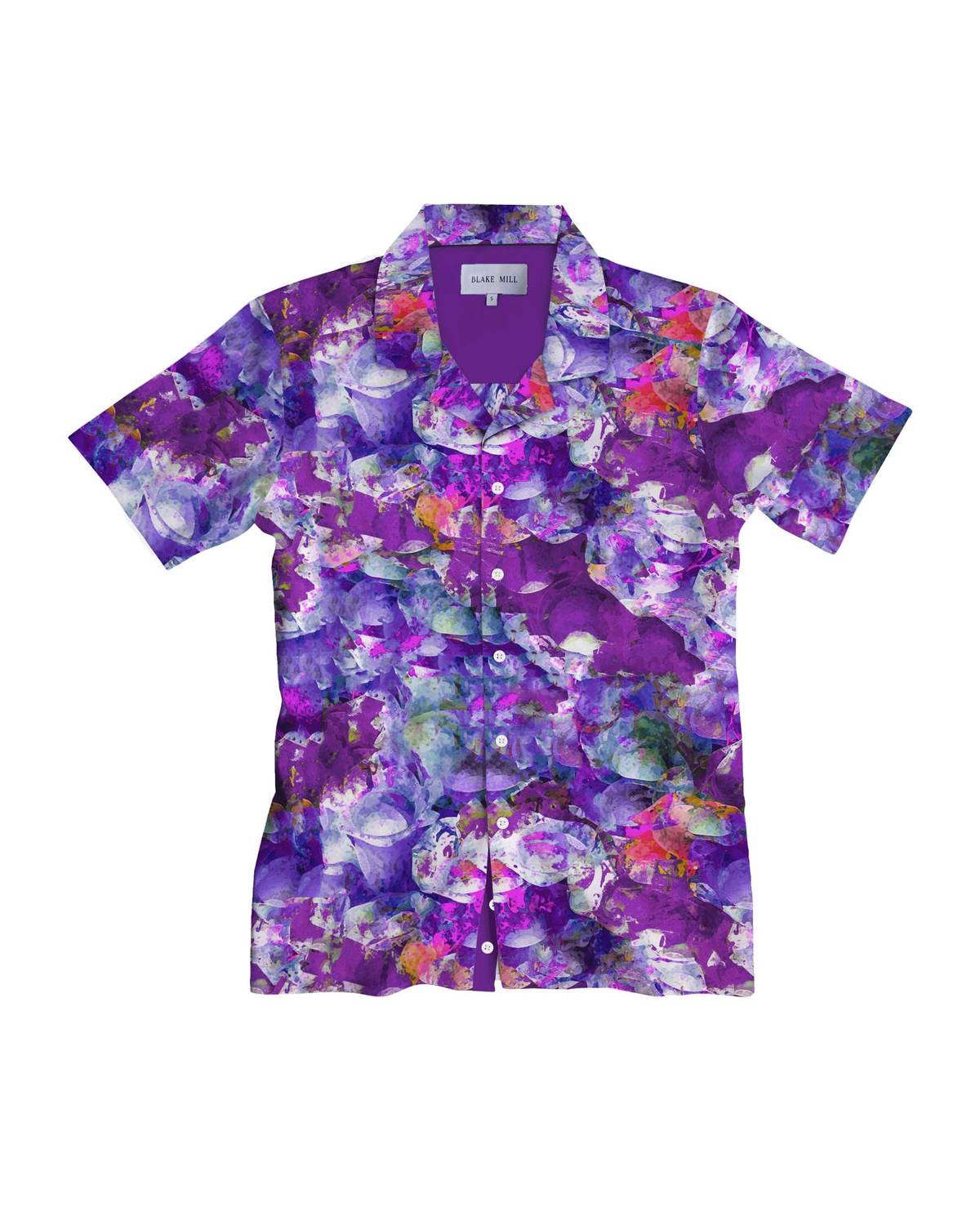 Nebula Storm Open Collar Shirt - Blake Mill