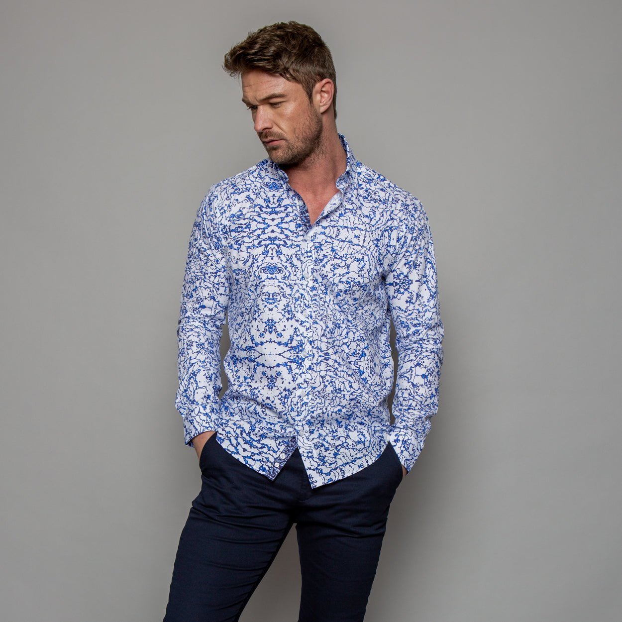 Nile Delta Button - Down Shirt - Blake Mill