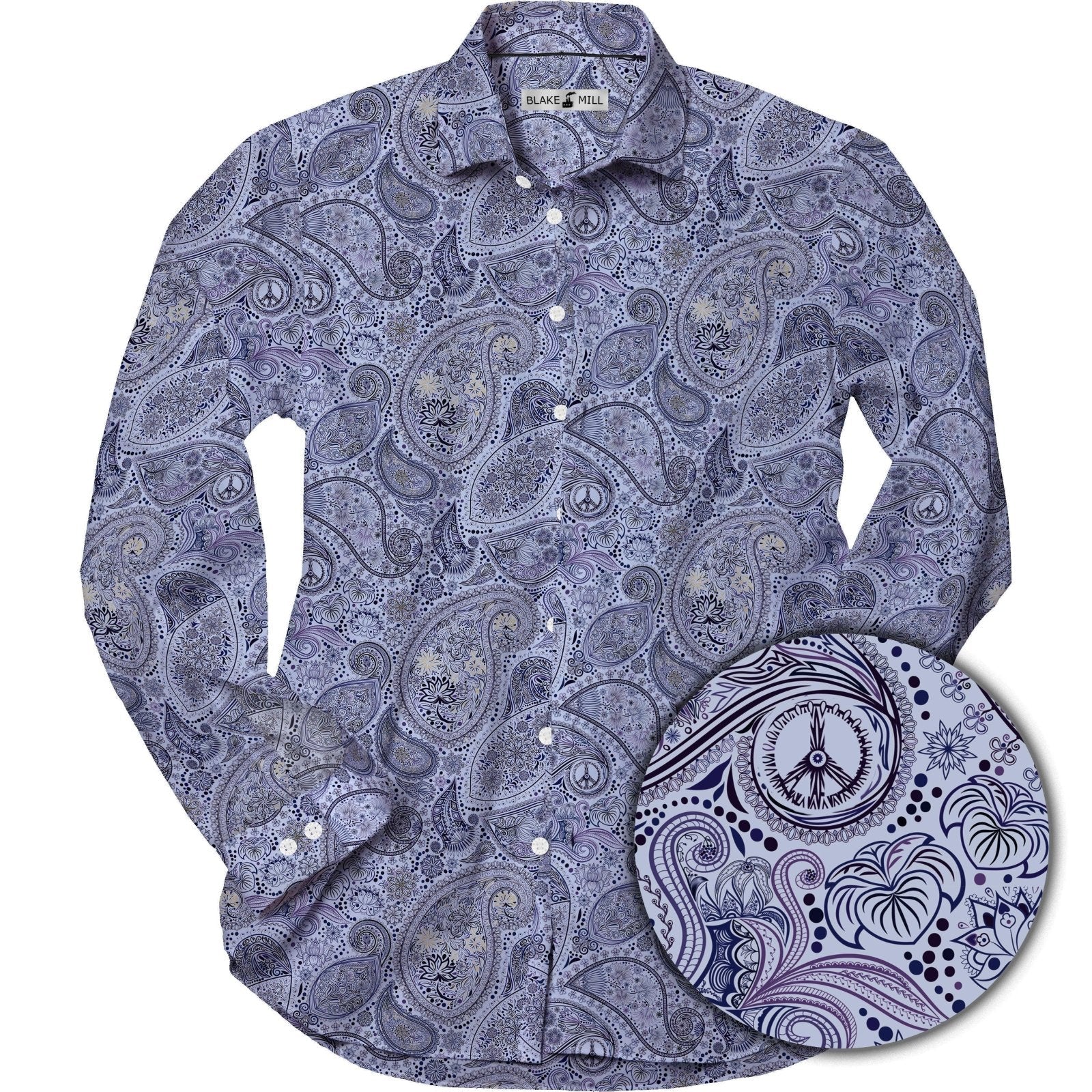 Peaceful Paisley Shirt - Blake Mill