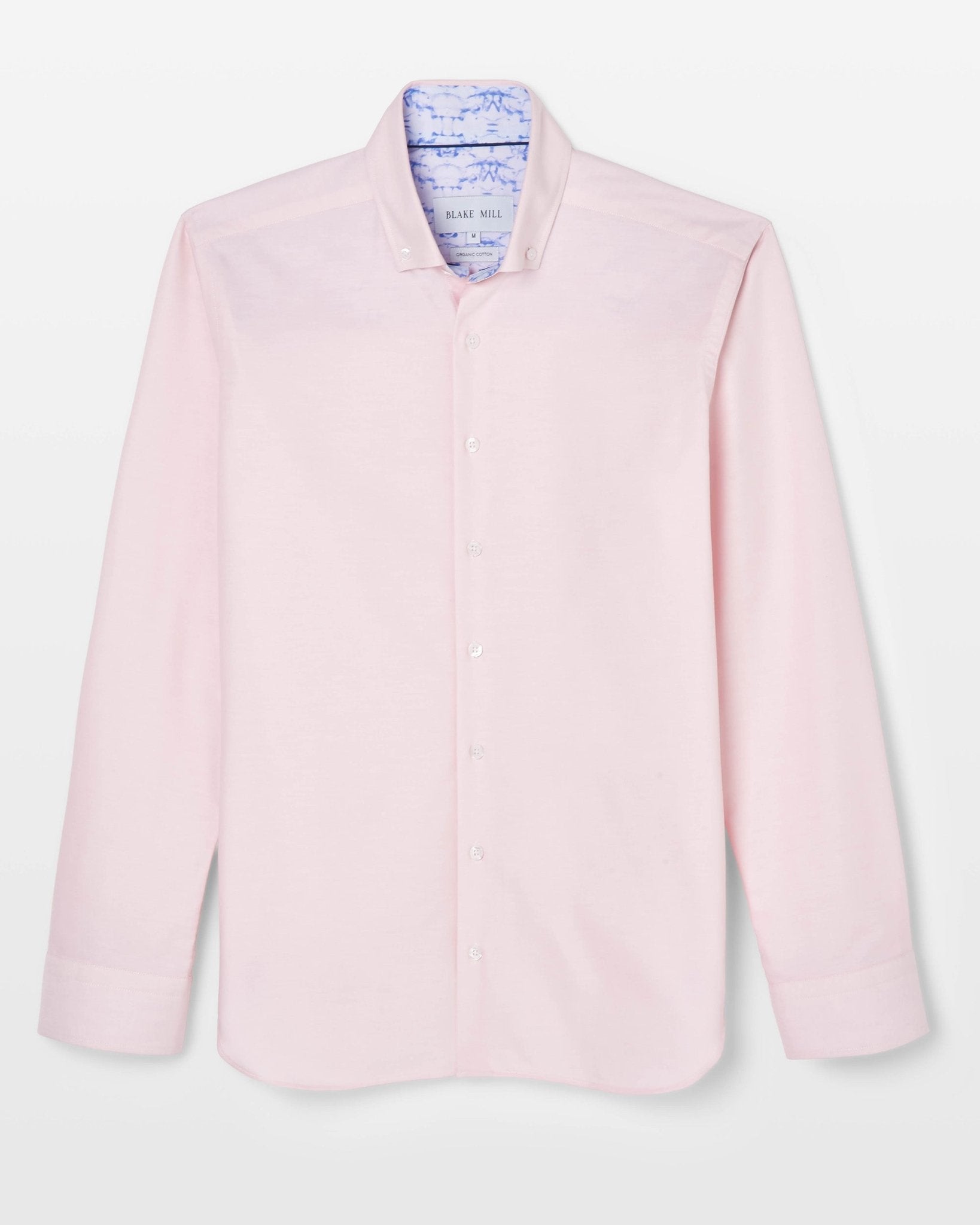 Pink Oxford with Know Your Mind Accents Button - Down Shirt - Blake Mill