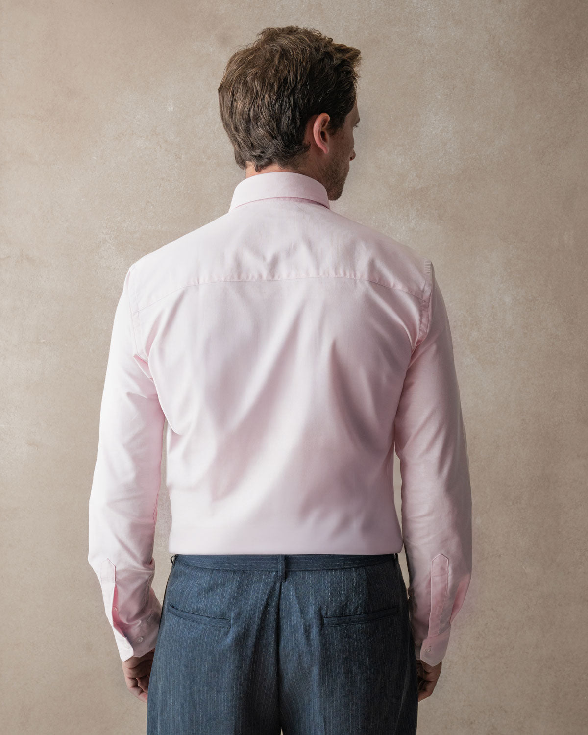 Pink Oxford with Know Your Mind Accents Button - Down Shirt - Blake Mill