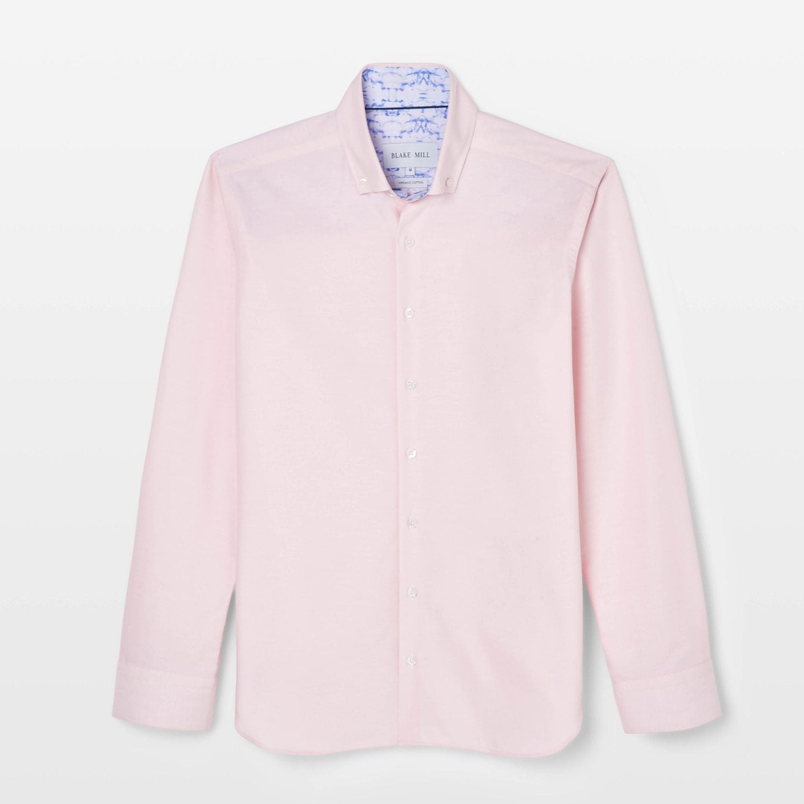 Pink Oxford with Know Your Mind Accents Button - Down Shirt - Blake Mill