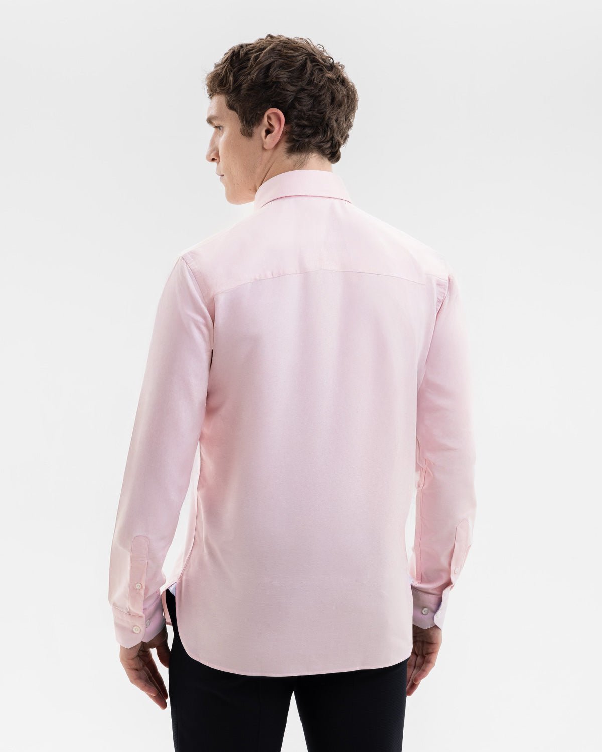 Pink Oxford with Know Your Mind Accents Button - Down Shirt - Blake Mill
