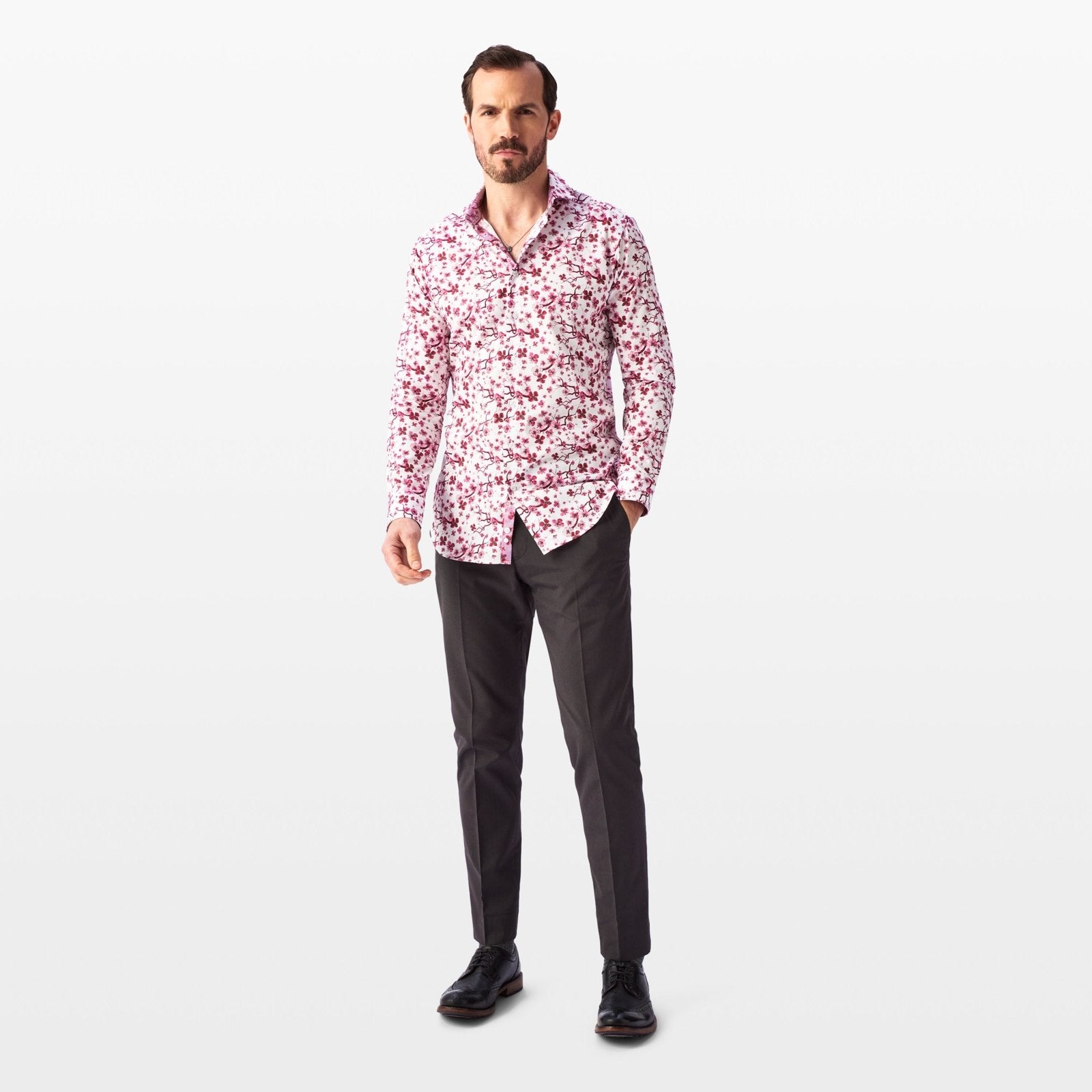 Pink Sakura Tree Shirt - Blake Mill