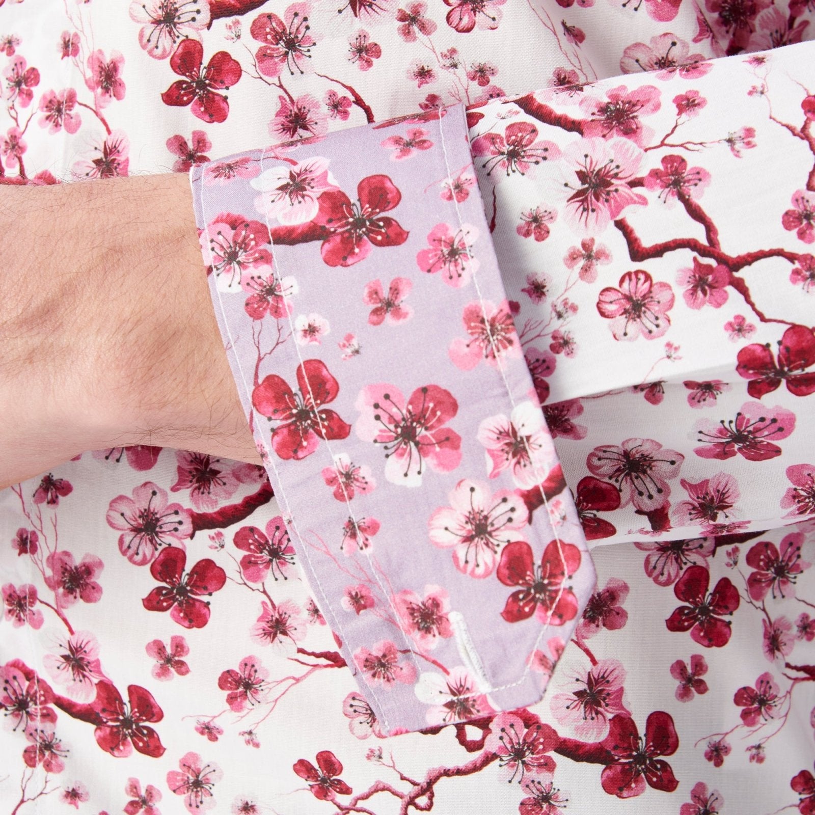 Pink Sakura Tree Shirt - Blake Mill