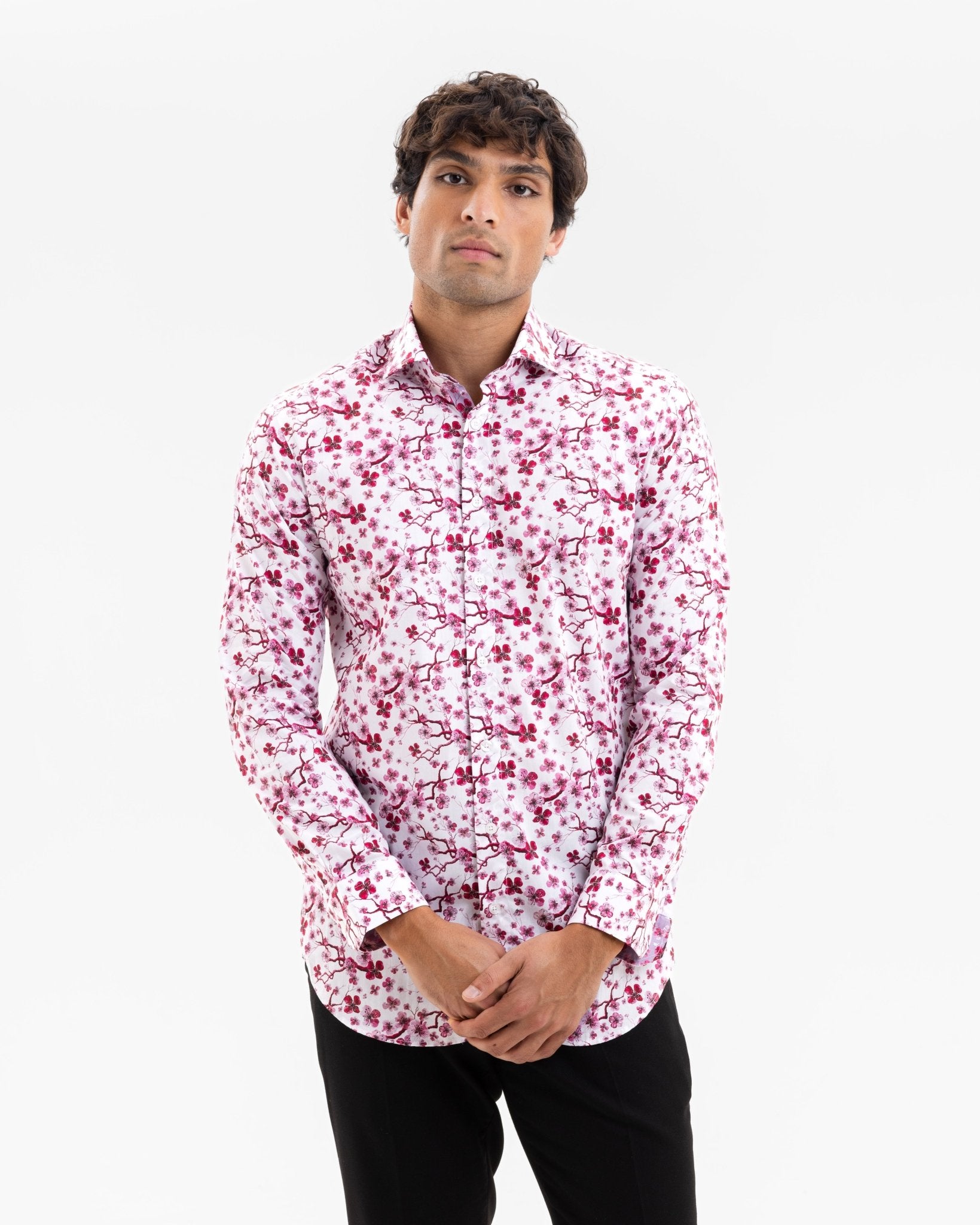 Pink Sakura Tree Shirt - Blake Mill