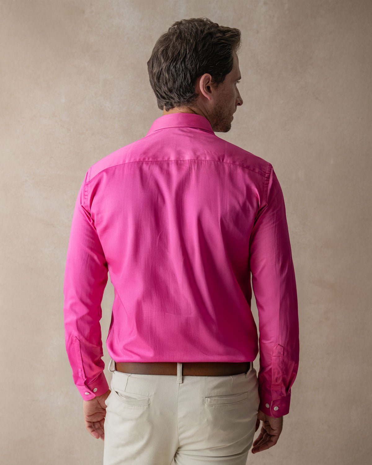Pink with Dia De Muertos Accent Shirt - Blake Mill