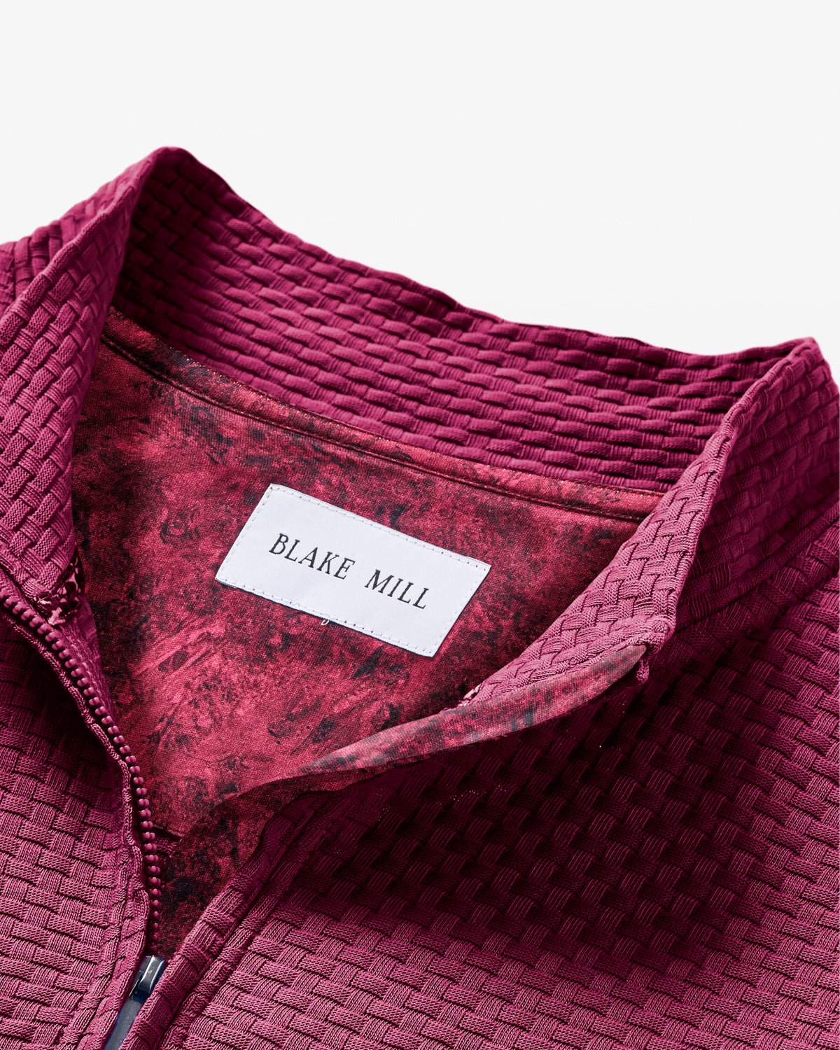 Plum with Times March Quarter Zip Jersey - Blake Mill