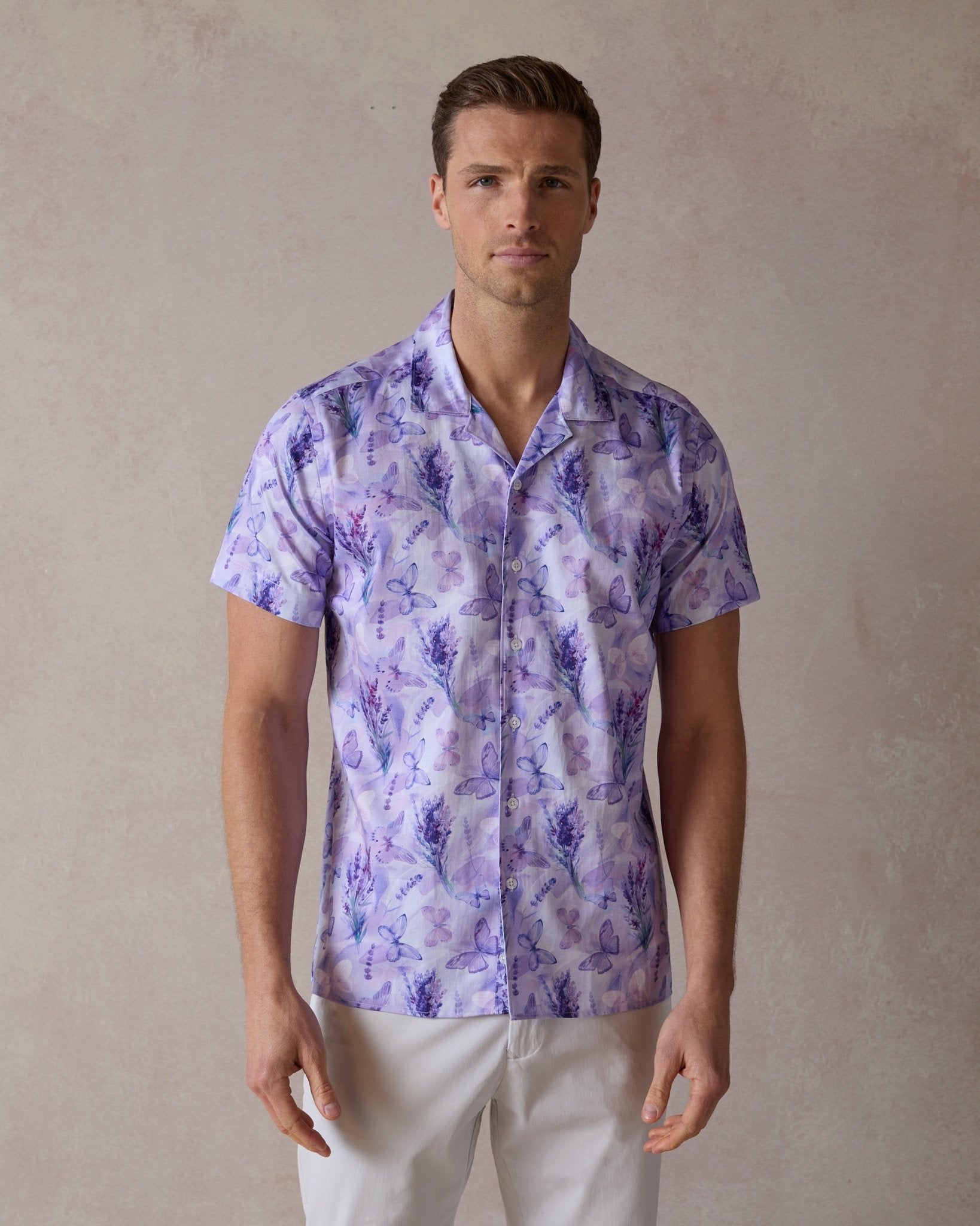 Provence Open Collar Shirt - Blake Mill