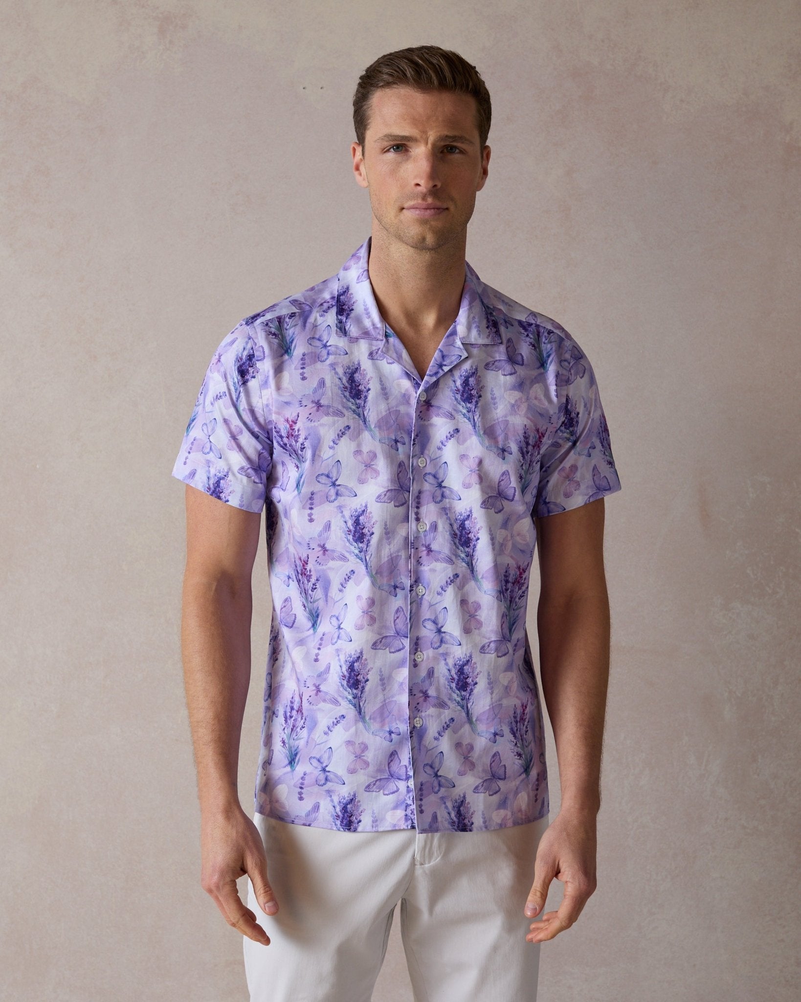 Provence Open Collar Shirt - Blake Mill