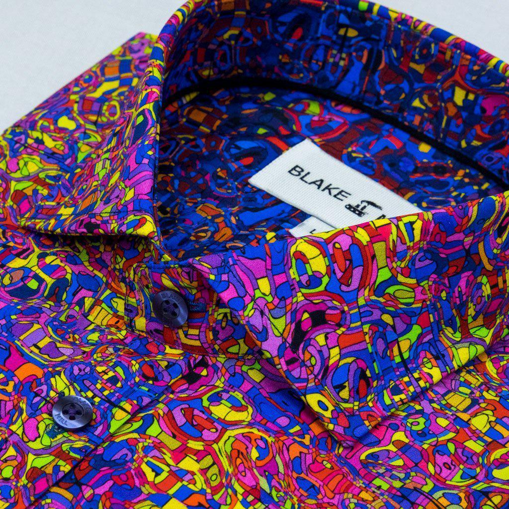 Psychedelic Sixties Shirt - Blake Mill