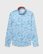 Racing Lines Powder Blue Shirt - Blake Mill