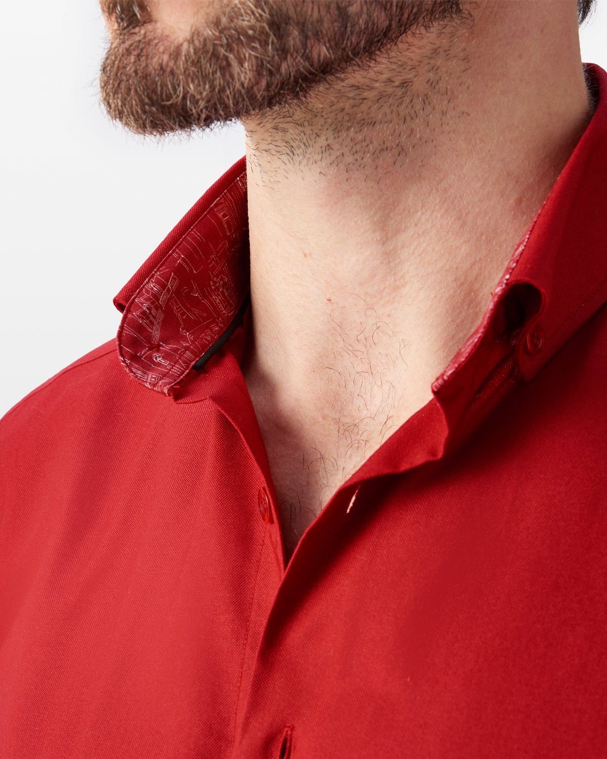 Polo red button down shirt best sale