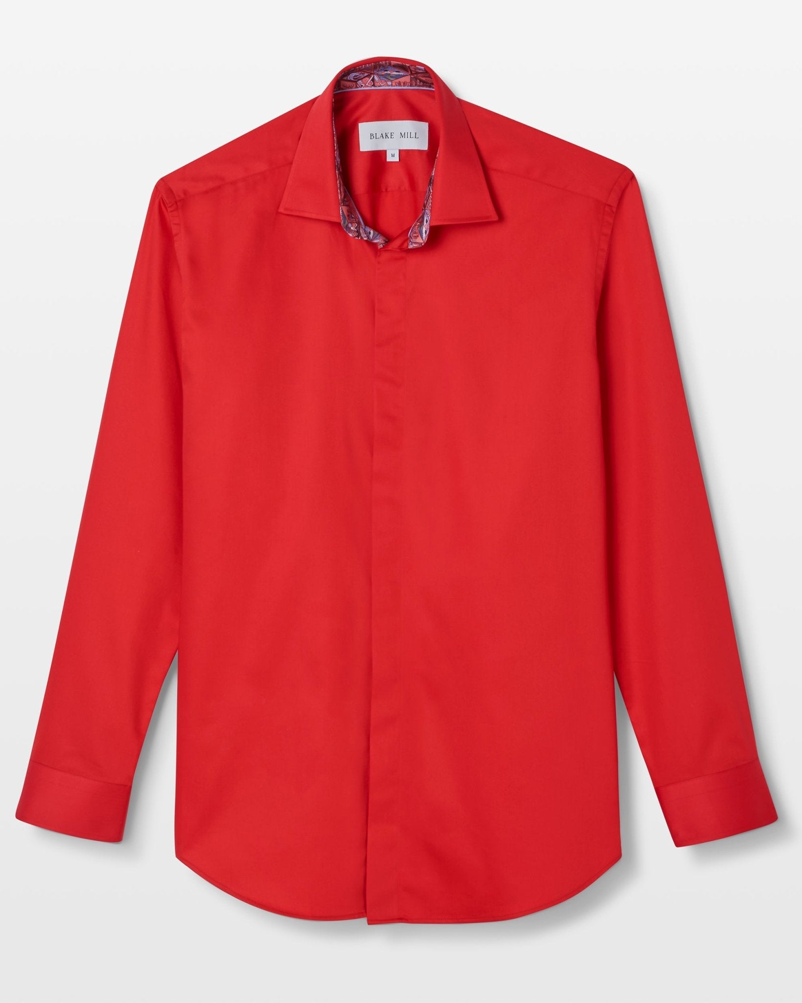 Red with Popart Accent Shirt - Blake Mill