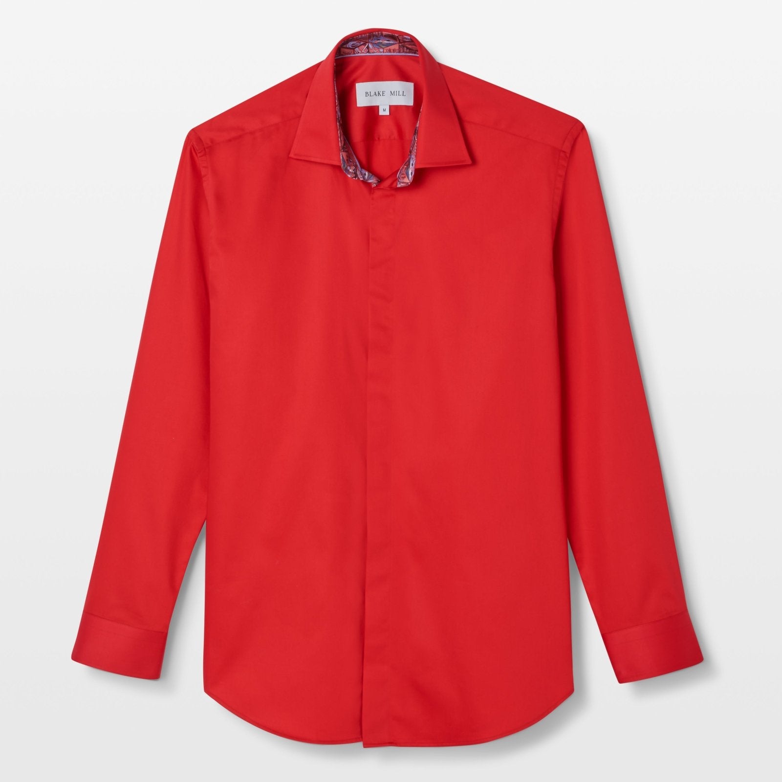 Red with Popart Accent Shirt - Blake Mill