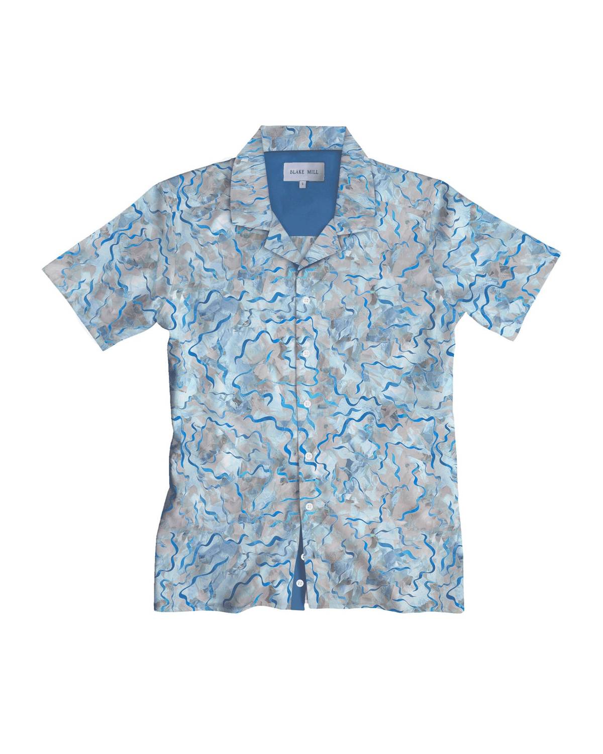 Riptide Open Collar Shirt - Blake Mill