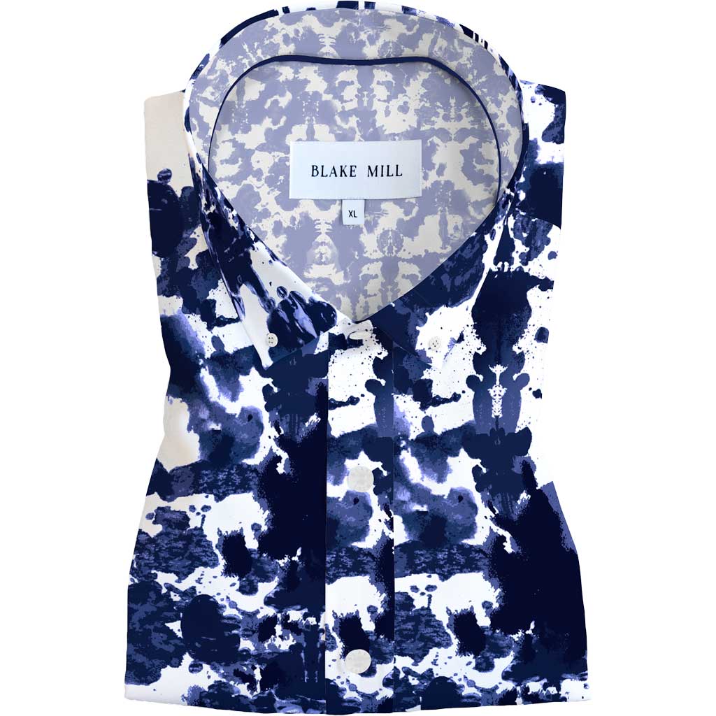 Rorschach Button - Down Shirt - Blake Mill