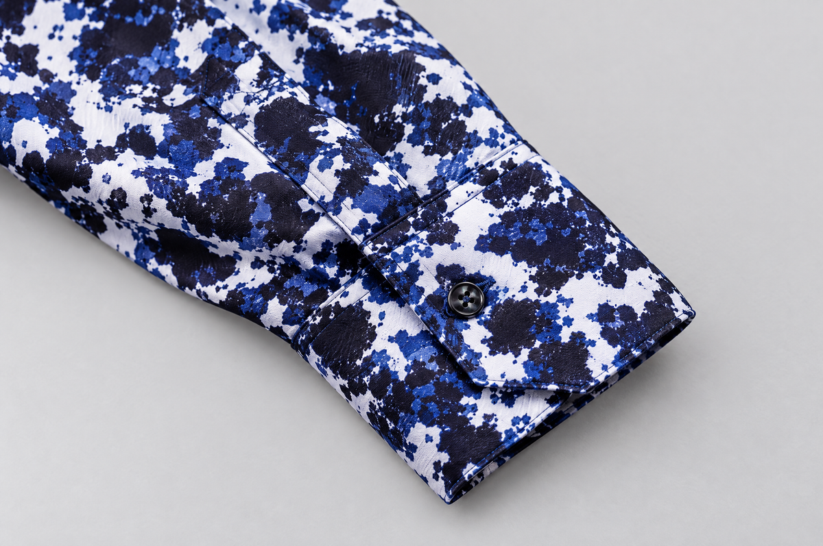 The Rorschach shirt cuff detail