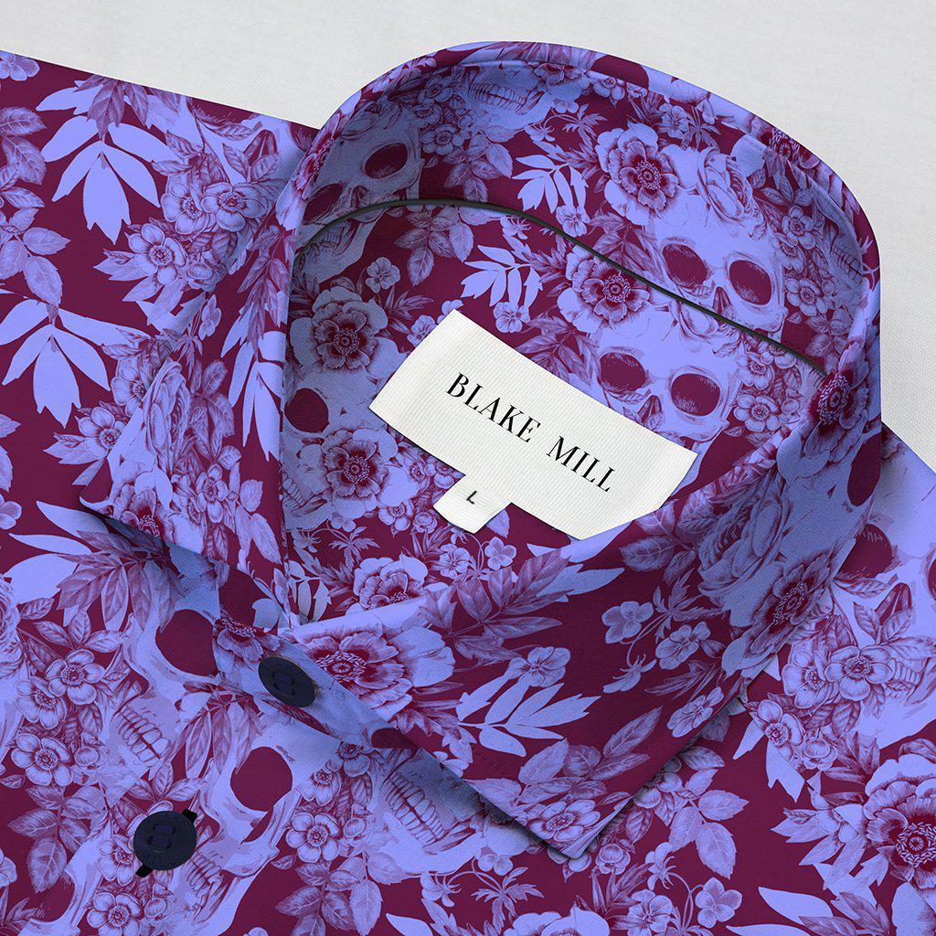 Skulls 'n Roses Red Shirt - Blake Mill