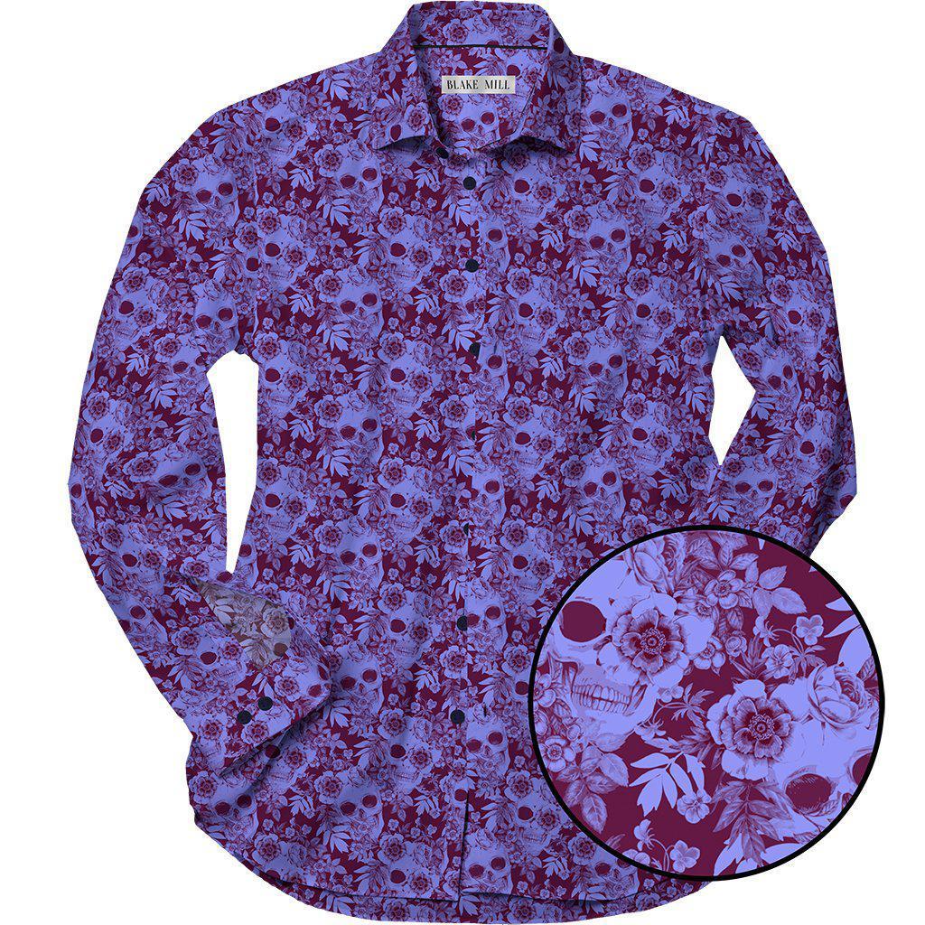 Skulls 'n Roses Red Shirt - Blake Mill