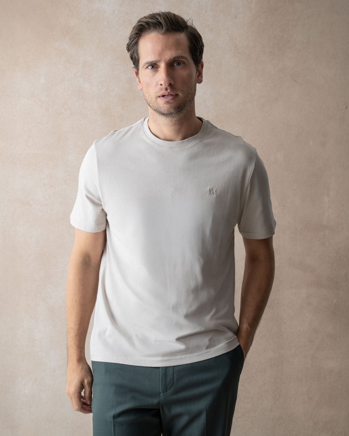 Stone Organic Cotton T-Shirt - Blake Mill