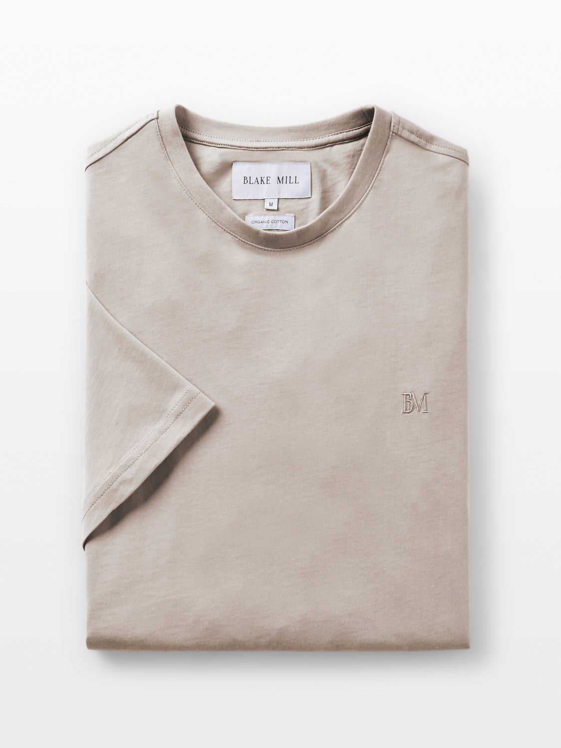 Stone Organic Cotton T-Shirt - Blake Mill