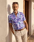 Summer Breeze Printed Polo - Blake Mill