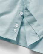Teal Oxford with Stoned Skulls Accents Button - Down Shirt - Blake Mill